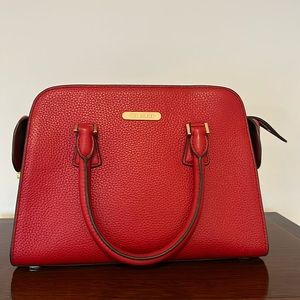 Michael Kors red hand bag